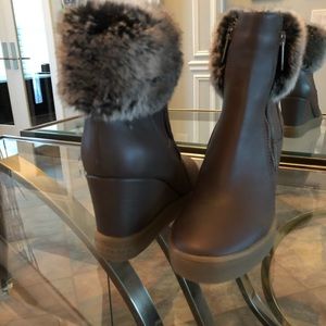 Aquatalia booties made in Italy